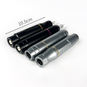 Máquina de Tatuaje PMU LED de Doble Cabezal, Microshading, 2 Empuñaduras, Aguja Universal, Herramienta Profesional para Estudio de Belleza - Product Image 4