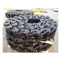 Chaîne de chenille en acier pour excavatrice JS300 JS305 JS330 avec assemblage de sabots – Neuve