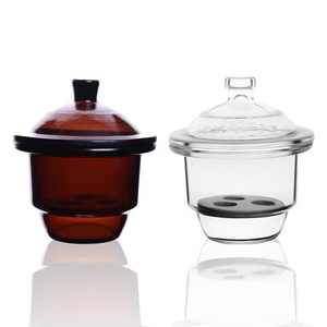 Phòng thí nghiệm hút chân không desiccators hóa học sứ rõ ràng desiccator Kính phòng thí nghiệm tấm với sứ tấm phòng thí nghiệm - Product Image 4