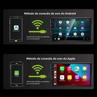 Car Gps Android Auto 9 Inch 2 + 32Gb Universal Wired Wireless Carplay Bt Wifi 2 Din Car Radio Multimedia Player