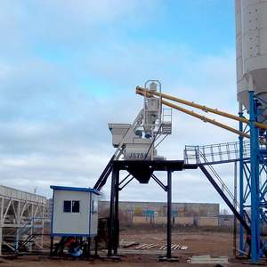 Planta Mezcladora de Concreto QIC de 35m³/h, Estación de Mezcla con Mezclador Planetario, Incluye Motor, Caja de Cambios, PLC, Línea de Producción - Product Image 4