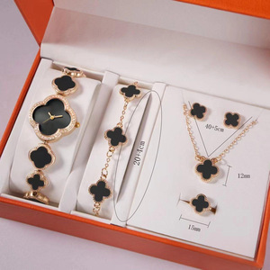 Women's <strong>Watch</strong> <strong>Set</strong> <strong>Fashionally</strong> Unique Diamond <strong>Set</strong> Steel Bracelet Women's Quartz <strong>Watch</strong> <strong>Set</strong> - Product Image 6