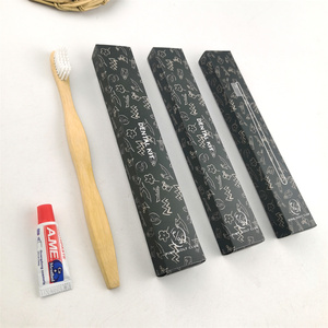 Kit Dentale da Viaggio <span class=keywords><strong>Eco</strong></span>-Friendly Monouso per Hotel con Spazzolino e <span class=keywords><strong>Dentifricio</strong></span> a Setole Medie Kaiser YZKZ-ST8 - Prezzo all'Ingrosso - Product Image 2