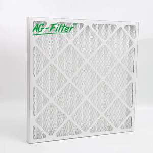 <span class=keywords><strong>AGF</strong></span> Factory OEM 20*20 Panel de marco de cartón HVAC Filtro de aire plisado Nuevo Filtro de horno primario MERV 8 - Product Image 2