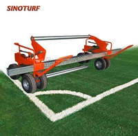 Rouleau de transport pour gazon artificiel pour l'installation