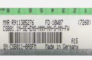 Carte de commande d'encodeur unique fixe compacte SERCOS II HCS02.1E-W0028-A-03-NNNN pour pilote de moteur CSB01.1N-SE-ENS-NNN-NN-S-NN-FW - Product Image 6