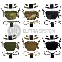 Sac de stockage de batterie-Poids réglable-Équilibrage arrière-Distribué pour les lunettes de vision nocturne assorties au casque