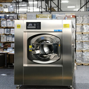 50kgステンレス鋼洗濯機抽出器ホテルのコインランドリー用の新しい商用電気スチームドライクリーニングアイロン機 - Product Image 2