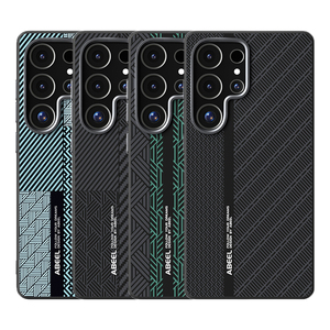 Étui de protection magnétique de luxe en fibre de carbone pour Samsung Galaxy S26 S25 S24 Ultra / FE + Edge avec recharge sans fil - Product Image 1