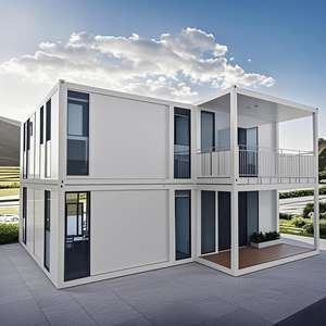 هيكل فولاذية مسبقة الصنع محمولة 40 قدمًا 20 قدمًا حاوية متنقلة شحن منزلي فيلا حديثة منزل جاهز قابل للتوسيع 4 5 غرف نوم - Product Image 3
