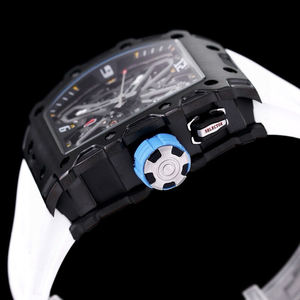 Montre en céramique raffinée en forme de X, artisanat haut de gamme, design audacieux et distinctif pour les soirées urbaines, les festivals de musique et les rassemblements. - Product Image 3