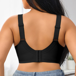 Sujetador inalámbrico sin costuras de cobertura total <span class=keywords><strong>con</strong></span> cierre trasero y soporte de gel, talla grande, venta al por mayor de fábrica para mujer - Product Image 2