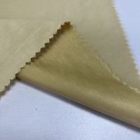 Tissu satin de soie doux au toucher 15D + 15D * 21s 34% polyester 66% rayonne épaisse été style uni tissé pour robes et chemises pour femmes