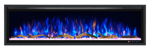 42'50' 60' 72' 6 लौ रंग रिमोट कंट्रोल लिविंग रूम के लिए सजावटी इलेक्ट्रिक चिमनी हीटर - Product Image 5