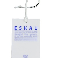 Étiquettes de vêtements personnalisées imprimées, étiquettes en papier avec logo personnalisé, étiquettes en carton écologiques pour vêtements de mode