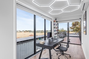 Diseño de Sala de Degustación de Vinos, Casa Expandible de Doble Ala para Turismo Vinícola - Product Image 5