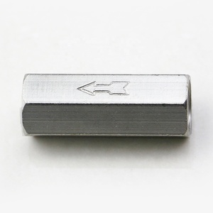 Vanne de retenue pneumatique en laiton à simple sens de rotation de type CV de <span class=keywords><strong>1</strong></span>/8 <span class=keywords><strong>1</strong></span>/4 3/8 <span class=keywords><strong>1</strong></span>/<span class=keywords><strong>2</strong></span> pouce, vanne de frein à <span class=keywords><strong>air</strong></span> en laiton pour <span class=keywords><strong>compresseur</strong></span> <span class=keywords><strong>d</strong></span>'<span class=keywords><strong>air</strong></span> - Product Image 5