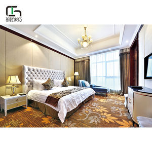 Oem के थोक फैक्टरी 5 सितारों Melamine मलेशिया आधुनिक होटल बेडरूम फर्नीचर - Product Image 1