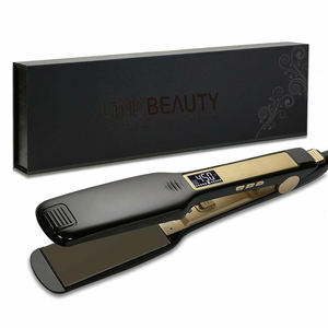 Top Salon 480F titanio piastra flottante professionale ferri piatti all'ingrosso capelli piatte piastra di ferro 1.75 pollici - Product Image 1