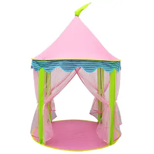 男女通用便携式可折叠儿童游戏帐篷流行室内弹出式城堡游戏屋男女玩具帐篷