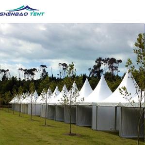 Tentes Pagode de 5 m résistantes au feu pour mariages avec fenêtre transparente - Product Image 5