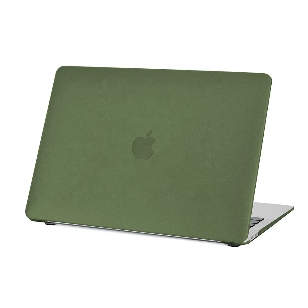 Su geçirmez kolay temiz mat MacBook Air 2020 dizüstü bilgisayar ile kaymaz silikon ayak macbook pro 13 için 15 14 16 inç A2442