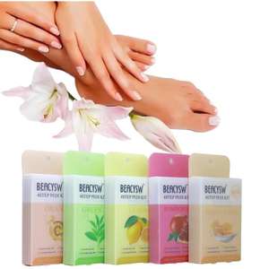 Juego de sal de baño y pedicura para el cuidado orgánico de los pies <span class=keywords><strong>Spa</strong></span> de 4 Pasos para uso doméstico Etiqueta privada para el cuidado de la piel - Product Image 2