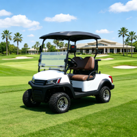 Voiturette de golf électrique fiable de haute qualité, 2 places, compacte, performante, avec batterie, pour les excursions