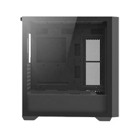 Boîtiers PC de taille moyenne en alliage d'aluminium OEM, nouveau design, pour jeux, USB 3.0, EATX/ATX/MTX, avec verre trempé pour ordinateur