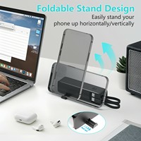 Set Hadiah Modern Logo Kustom Katun, Power Bank 5000mAh, Speaker Mini, USB Drive 4GB, Kotak Hadiah Portabel untuk Promosi Bisnis