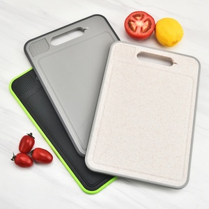 Double-sided Creative Cutting Board With Knife Sharpener Defrosting the Meat Cutting Board for Kitchen - Product Image 3