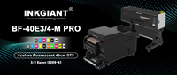 Imprimante à jet d'encre automatique INKGIANT A2 DTF pour tête d'impression Epson I3200, imprimante rouleau à rouleau, impression sur tissu, solution fluorescente