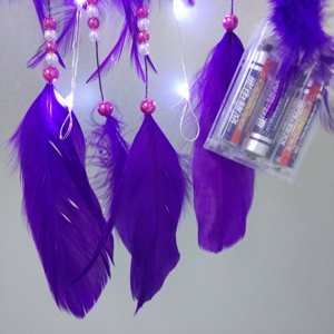 Attrape-rêve LED <span class=keywords><strong>licorne</strong></span> grand format, décoration de maison, à la mode, beauté faite main - Product Image 5
