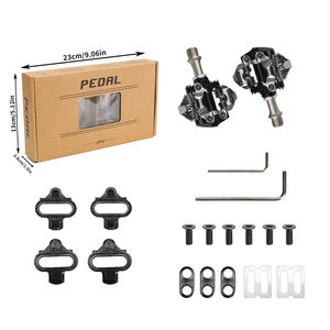 Pédale de montagne en alliage d'aluminium autobloquante avec axe chromoly antidérapant et résistant à l'eau pour vélos BMX et de route - Product Image 5