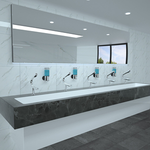 <span class=keywords><strong>Sèche</strong></span>-<span class=keywords><strong>mains</strong></span> à air pulsé haute vitesse 2-en-1 AK7131 sans contact à capteur infrarouge en acier inoxydable 304 pour hôtels et foyers - Product Image 6