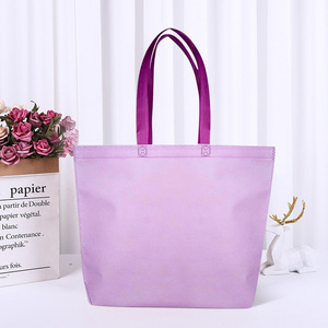 YU sacs en tissu Durable Non tissé personnalisés réutilisables Logo personnalisé vêtements chaussettes vin oreiller supermarché épicerie disponible - Product Image 6