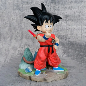 Figura de Acción de <span class=keywords><strong>Goku</strong></span> de 19 cm, Anime <span class=keywords><strong>DBZ</strong></span>, <span class=keywords><strong>Goku</strong></span> Niño, <span class=keywords><strong>Son</strong></span> <span class=keywords><strong>Goku</strong></span>, 2 Manos, Entrenamiento, Yeah, Estatua de PVC, Modelo Coleccionable, Juguetes, Regalo - Product Image 3