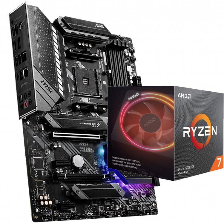 MSI MAG B550 TOMAHAWK ATX Motherboard for AMD CPUs