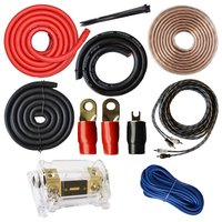 Kit de câbles de Subwoofer Audio de voiture personnalisé fc 0, signal personnalisé, fil de Subwoofer, amplificateur, installation de câblage, emballage à double blister