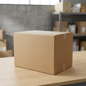 Industrial Storage Brown Corrugated Carton <b>Double</b> <b>Wall</b> <b>Cardboard</b> Shipping Packaging <b>Box</b> - Product Image 2