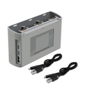 Centro de Carga Bidireccional para <span class=keywords><strong>Mavic</strong></span> <span class=keywords><strong>Mini</strong></span> 2/<span class=keywords><strong>Mini</strong></span> <span class=keywords><strong>SE</strong></span>, Cargador de Batería de 3 Ranuras con Pantalla LCD, Compatible con el Dron <span class=keywords><strong>DJI</strong></span> <span class=keywords><strong>Mavic</strong></span> <span class=keywords><strong>Mini</strong></span> 2 / <span class=keywords><strong>SE</strong></span> - Product Image 1