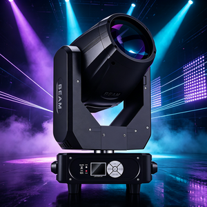 Iluminación de Escenario, Barra de Luz Móvil de 350W con Gobo Prismático, para Bodas, Banquetes, Estudios en Vivo, Focos Gobo - Product Image 1