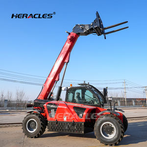 Montacargas Telescópico de 4 Toneladas y 7 Metros con Tracción en las 4 Ruedas, Certificado CE ISO, para Uso en Obras de Construcción - Product Image 5