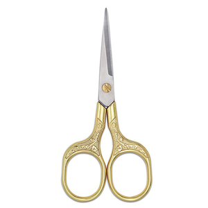 Ciseaux à broder pour manucure fantaisie, faits à la main, en acier inoxydable, à pointe incurvée et tranchante, pour la coupe des cuticules et des fils, fournitures - Product Image 4