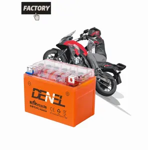 Rofessional factory-Batería sellada para motocicleta, 12V 3ah YTX4L-BS/GZ5S DENEL, sin plomo ni mantenimiento