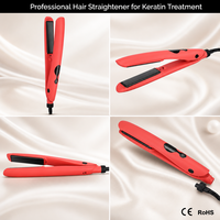 Lisseur électrique portable pour cheveux, revêtement en titane, chauffe rapide, affichage numérique de la température LED, 130-230 53W, salon