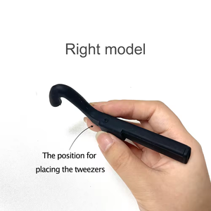 Rechargeable 2-in-1 UV Light Eyelash Tweezers for <b>Lash</b> <b>Extension</b>, Nail Art and Portable Beauty Makeup Use - Product Image 3