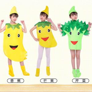 Disfraz para el Día del Niño, para Espectáculos Escolares, con Temática del Clima, Frutas, Verduras, <span class=keywords><strong>Sol</strong></span>, Nubes, Estrellas, Fresa - Product Image 4