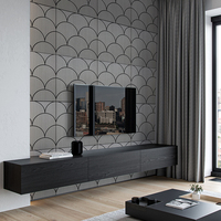 Panel de Pared Cuadrado Moderno Gris, Autoadhesivo, Impermeable, Fácil de Instalar, Adhesivos Acústicos Artísticos para Pared, para Uso en Exteriores
