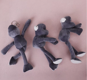 Portachiavi Rana, Peluche con Gambe Lunghe - Simpatico Charm per Borse, Stile Cartone Animato <span class=keywords><strong>Sesame</strong></span> Street, Animale di Peluche all'Ingrosso - Product Image 5